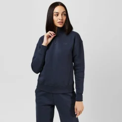 USA Pro Womens Quarter Zip Top in Grey