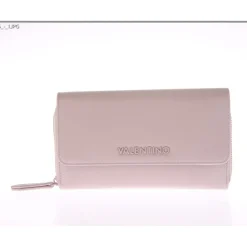 Valentino Cognac Wallet With Shoulder Strap in Lilac