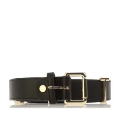 Valentino Emma Winter Belt in Black