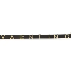 Valentino Emma Winter Belt in Black