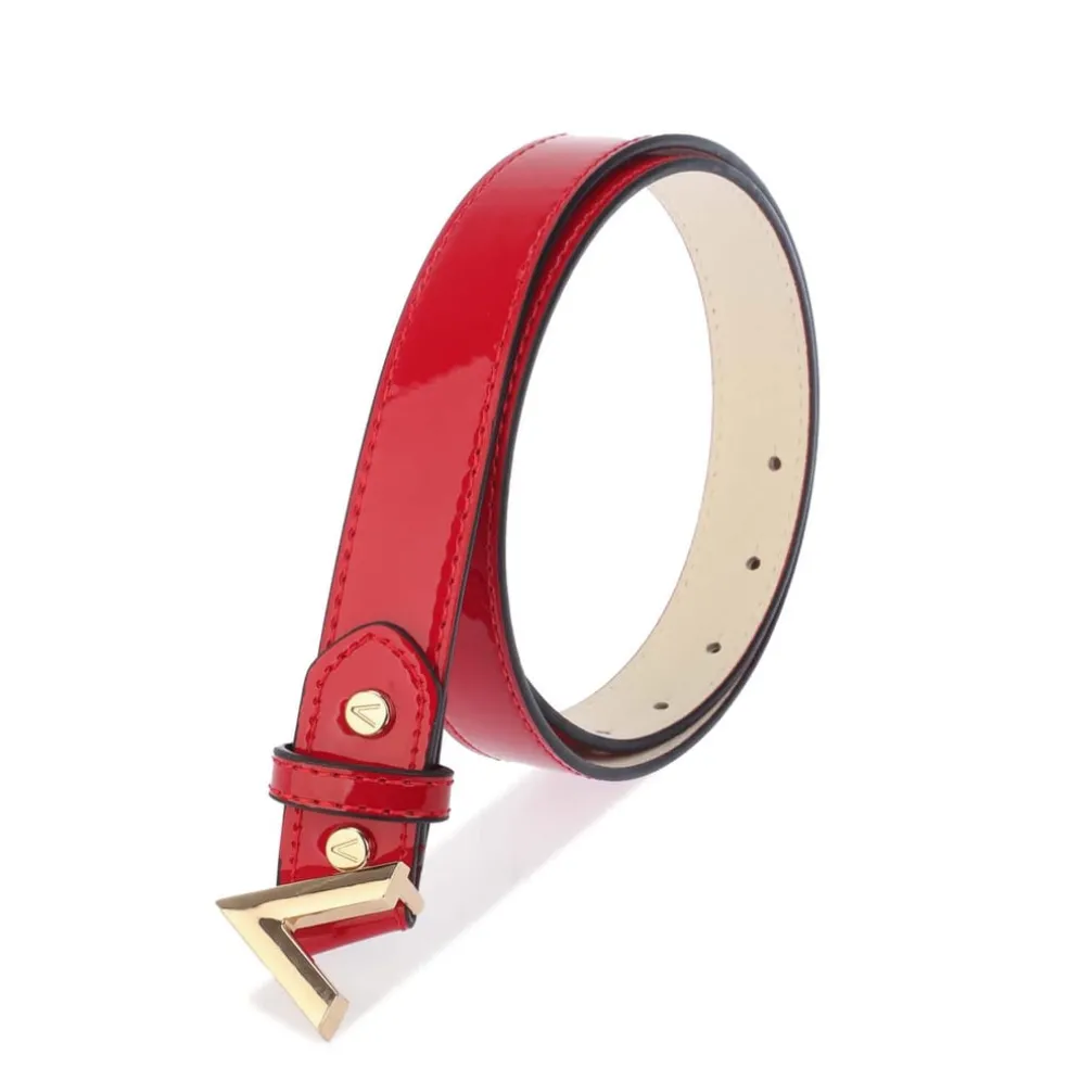 Valentino Forever Belt in Red