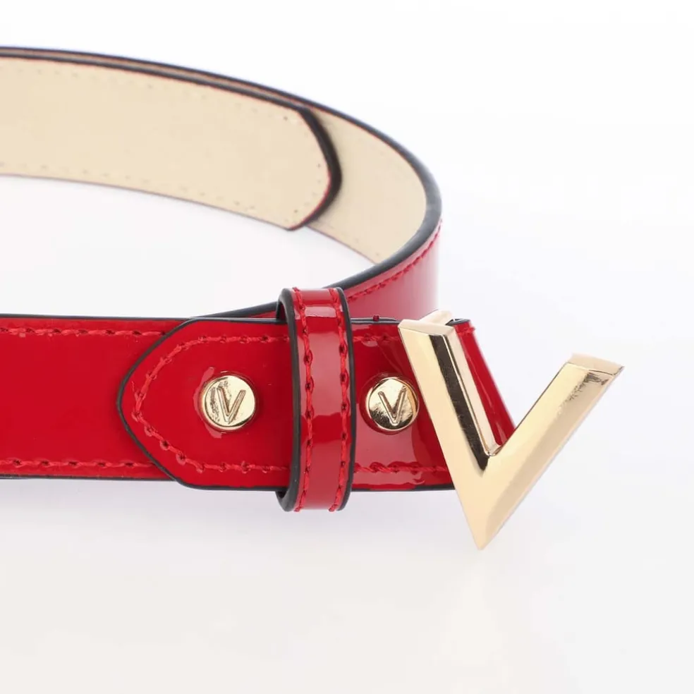 Valentino Forever Belt in Red