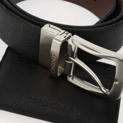 Valentino Rook Belt & Wallet Set in Black