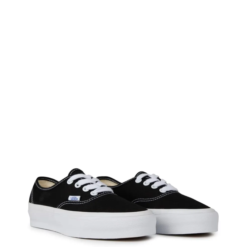Vans Authentic Reissue Low Top Canvas Trainers in Black