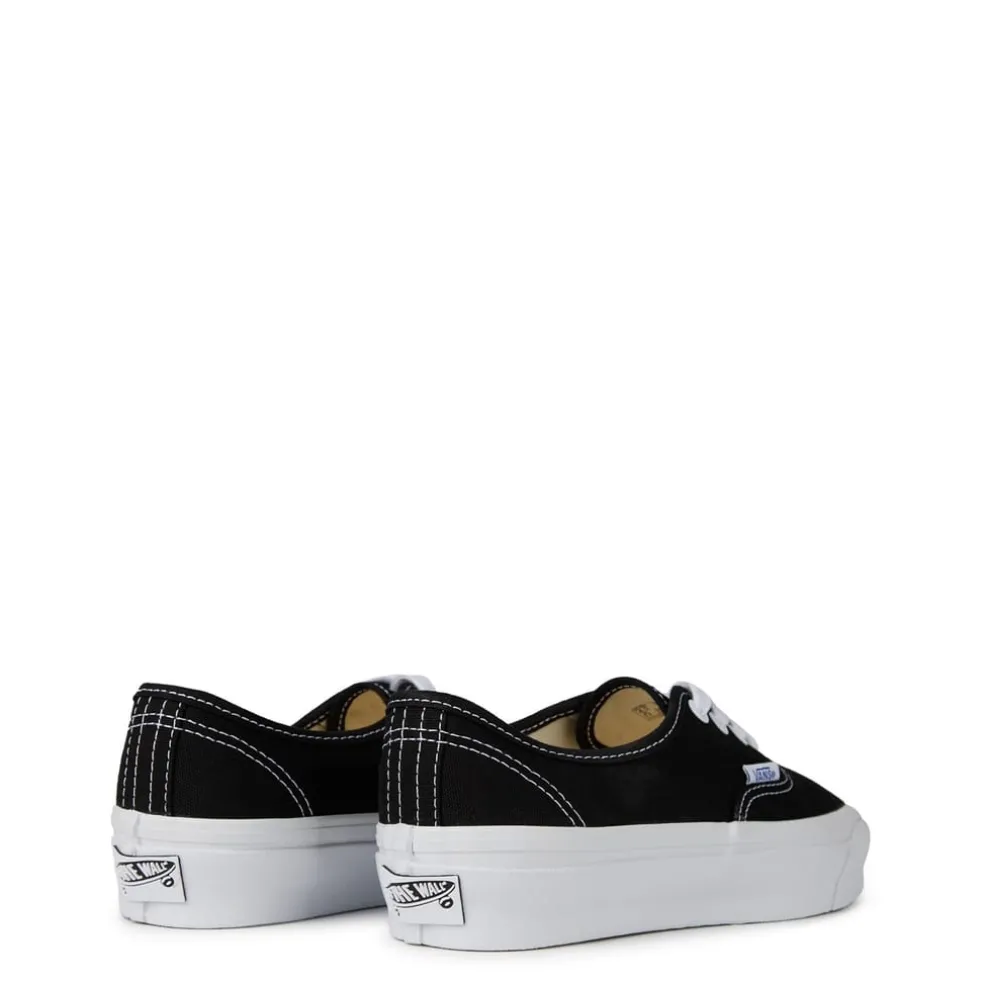 Vans Authentic Reissue Low Top Canvas Trainers in Black