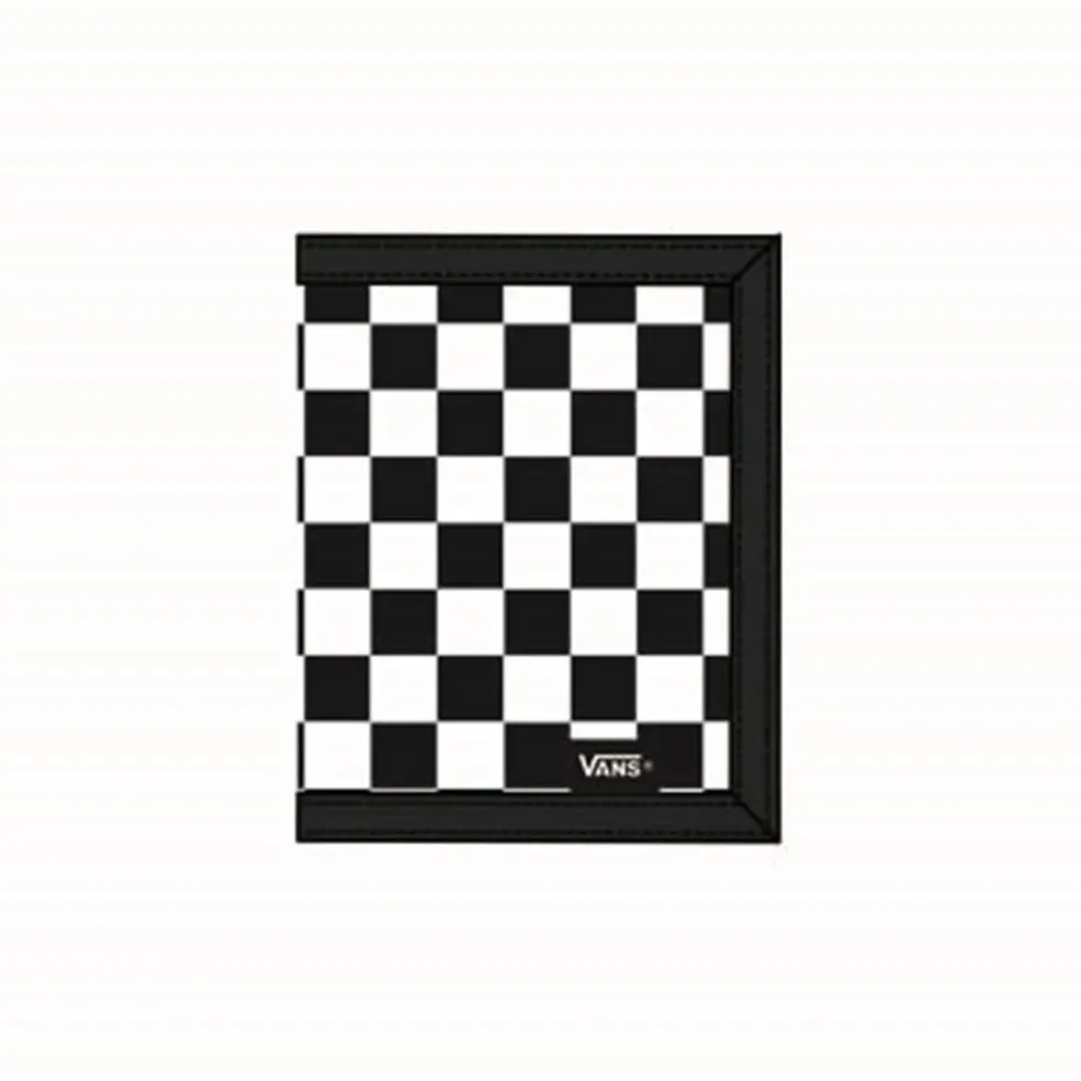 Vans Chequered Wallet in Black