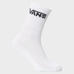 Vans Mens Classic Crew Rox White Sock in White
