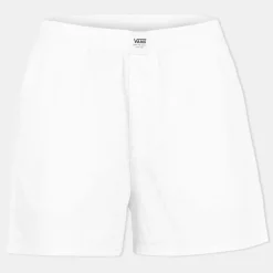 Vans Womens Alicia Boxer Shorts White Jogger Shorts in White