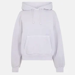 Vans Womens Retro Po Hoodie Shadow Lime Hoody in Grey