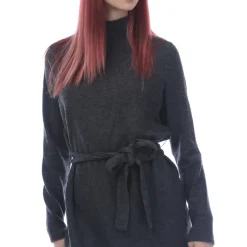 Vero Moda Bella Long Sleeve Jersey Dress in Black