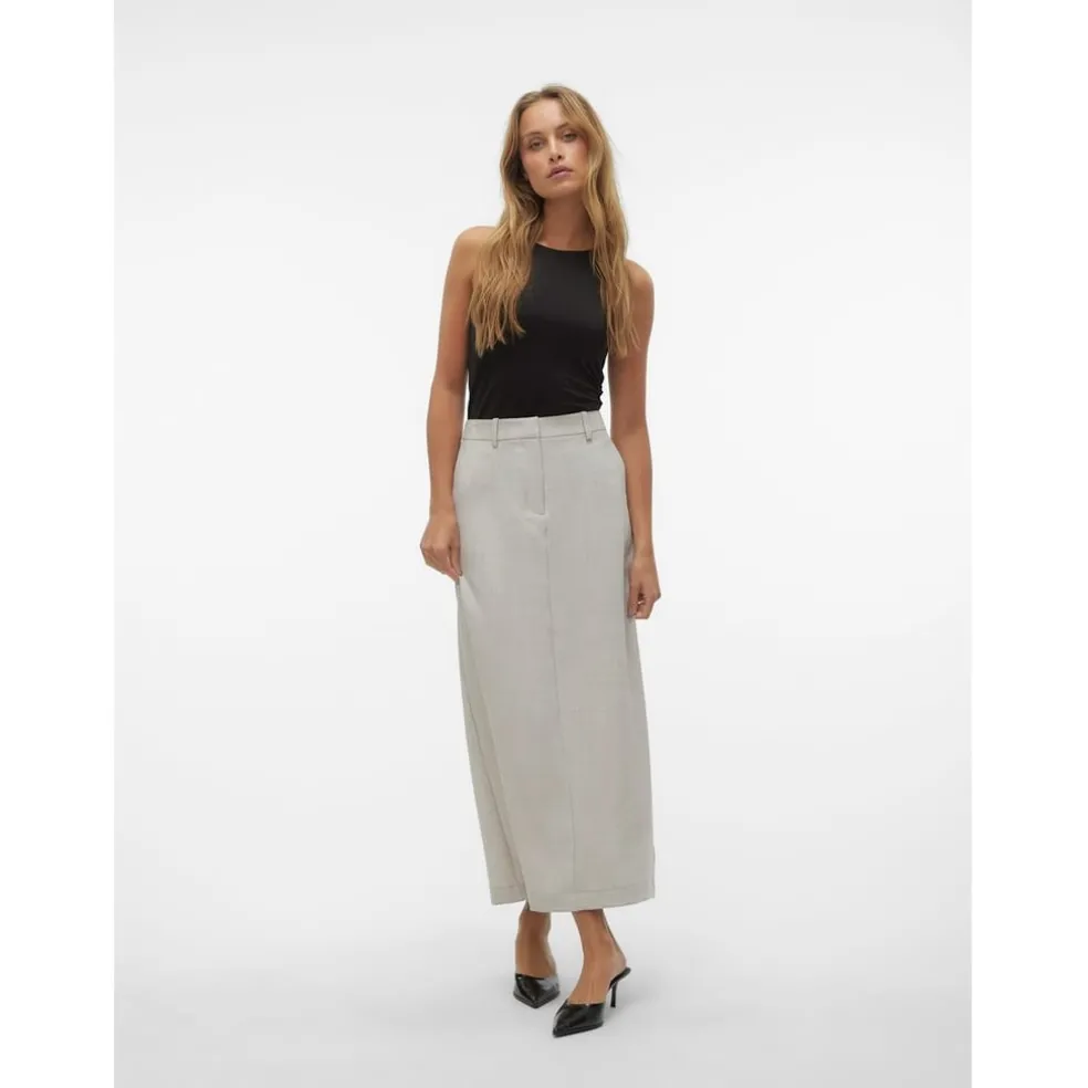 Vero Moda Cassidy L Skirt in Grey