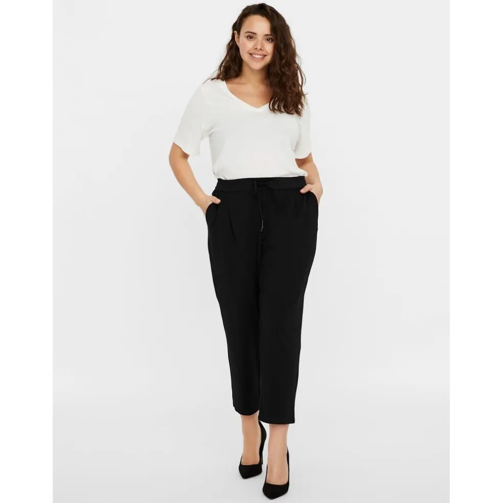 Vero Moda Curve Vintage Casual Pants in Black