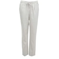 Vero Moda Jesmilo Linen Blend Trousers in Natural