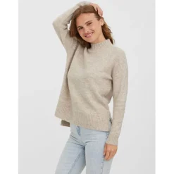 Vero Moda Lefile Bxy Knit in Cream