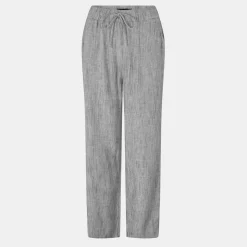 Vero Moda Line Linen Pant in White