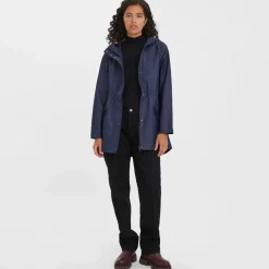 Vero Moda Malou Raincoat in Navy