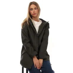 Vero Moda Malou Raincoat in olive