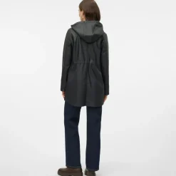 Vero Moda Malou Raincoat in Black