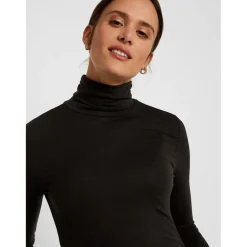 Vero Moda Turtleneck Regular Fit Sweater in Black