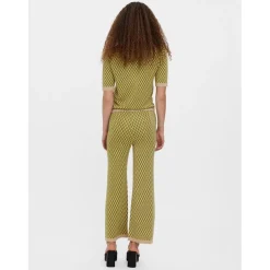 Vero Moda Urina HW Casual Pants in Green