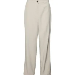 Vero Moda Vmrita Regular Fit Trousers in Cream