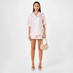 Versace Barque Casual Shorts in Pink
