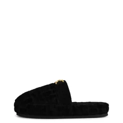 Versace Home Icon Slippers in Black