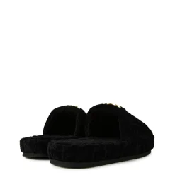 Versace Home Icon Slippers in Black