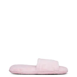 Versace Home Logo Slippers in Pink