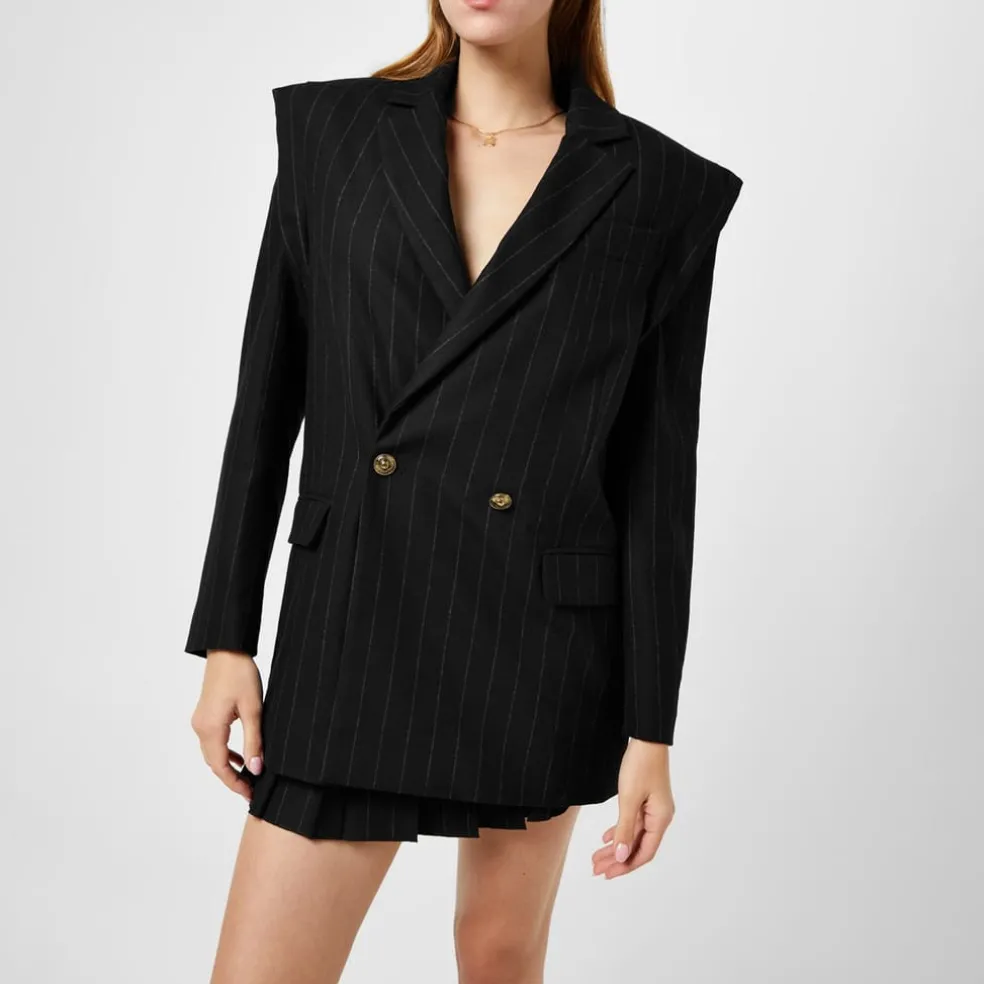 Versace Jeans Couture Vjc Stripes Mini Skirt in Black