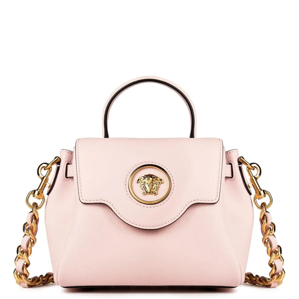 Versace La Medusa Handbag in Pink