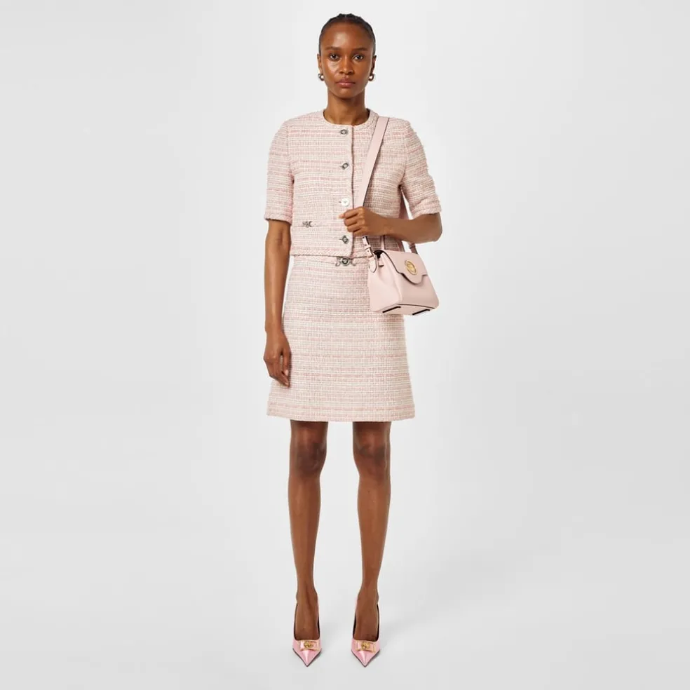 Versace La Medusa Handbag in Pink