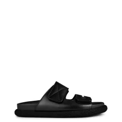 Versace Logo Chunky Sandals Juniors in Black