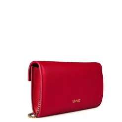 Versace Medusa 95 Wallet On Chain in Red