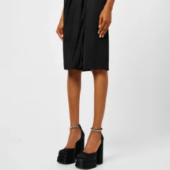 Versace Medusa Aevitas Platform Pumps in Black