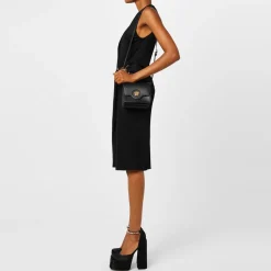 Versace Medusa Aevitas Platform Pumps in Black