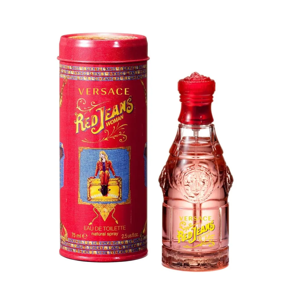 Versace Red Jeans Eau De Toilette Spray in Multi