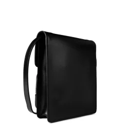 Versace Verti Messenger Bag with Detachable Strap in Black