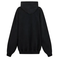 VETEMENTS Crystal Hoodie in Black