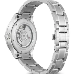 Victorinox Swiss Army Silver Mechanical 40mm Watch in Black