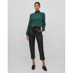 Vila Nille Cted Pant Ld10 in Black