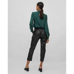 Vila Nille Cted Pant Ld10 in Black