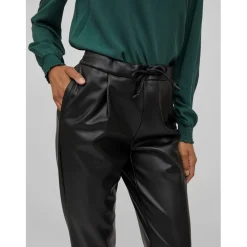 Vila Nille Cted Pant Ld10 in Black