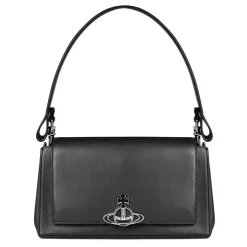Vivienne Westwood Medium Hazel Handbag in Black