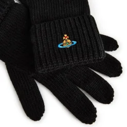 Vivienne Westwood Viv Orb Glove in Black