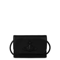 Vivienne Westwood Viv Strap Crdhldr in Black