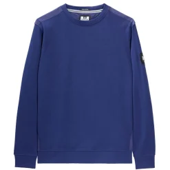 Weekend Offender F Bomb Crewneck Sweatshirt in Navy