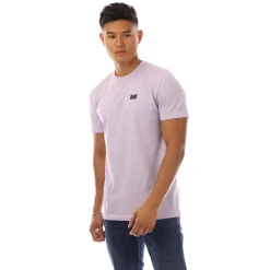 Weekend Offender Mens Bridgetown Logo T-Shirt in Lilac