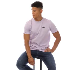 Weekend Offender Mens Bridgetown Logo T-Shirt in Lilac