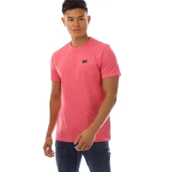 Weekend Offender Mens Bridgetown Logo T-Shirt in Rose